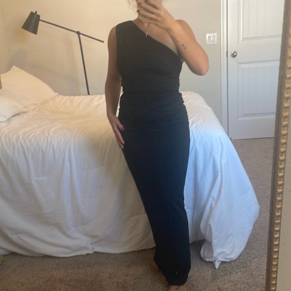 Two piece black shein set